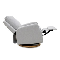 Geeksofa Furniture Chaise inclinable électrique en tissu moderne pour salon de beauté avec bascule et pivotant pour le salon