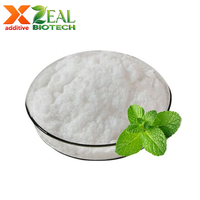ZEAL Cristaux de Menthol Agents Aromatisants Naturels/Synthétiques Teneur 99,0% Qualité Alimentaire Arôme Menthe pour Chewing-gum, Bonbons et Boissons