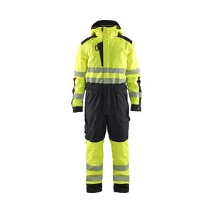 BLAKLADER - 672519773399XXLS Hi-Vis overol de invierno Amarillo/Negro-EAN 7330509870884 ROPA DE TRABAJO DE 2017 - Product Image 1