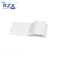 860-960Mhz RFID imperméable imprimable en nylon tissé étiquette UHF Textile blanchisserie étiquettes pour hôtel hôpital nettoyage à sec magasin