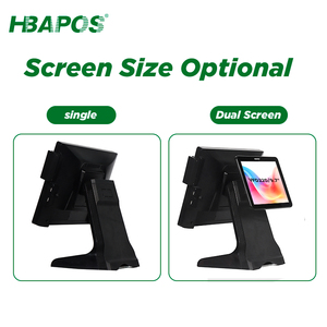 15 inch tùy chọn khách hàng hiển thị vfd220 & 9.7inch màn hình cảm ứng POS phần cứng tất cả trong một điểm của bán máy tính - Product Image 3