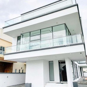 6 + 6Mm Gehard Gelaagd Glas Aluminium U Kanaal Reling Hek Balustrade Systeem