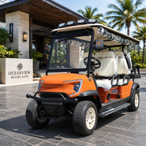 Voiturette de <span class=keywords><strong>golf</strong></span> électrique Tongcai&Kepler 4 places patrouille les routes internes des grands campings-caravanes et des parcs de vacances. - Product Image 1