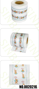 Pellicola di plastica PE per pannolini pannolino per bambini pannolino per adulti su misura pellicola per orsetto carino - Product Image 4