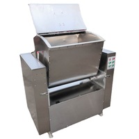 Mélangeur à pâte horizontal industriel, machine à pétrir la pâte commerciale, 100 kg, robuste, nouveau mélangeur à farine pour boulangerie