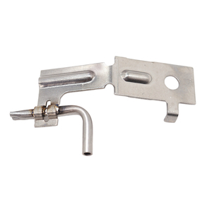 Composant de tampon à goupille de buse domestique en acier inoxydable antivol avec loquet et <span class=keywords><strong>cadenas</strong></span> pour porte de garage en bois - Product Image 1