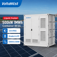 250kW 1000kWh Hybrid Liquid-Cooled Containerized BESS Pasokan Grosir untuk Aplikasi Tenaga Terbarukan