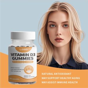 Gommes à mâcher à haute teneur en vitamine D3 <span class=keywords><strong>K2</strong></span> pour l'absorption du calcium osseux, le soutien du système immunitaire et la nutrition quotidienne - Product Image 3