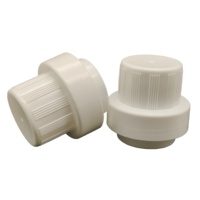 Bouchon de bouteille en plastique de haute qualité avec vis, pour mesurer le liquide, couvercle de bouteille de savon liquide, bouchons de bouteille de lessive liquide
