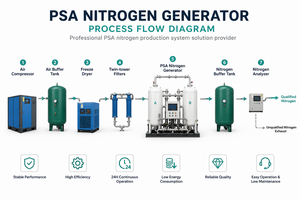 Generador de Nitrógeno PSA Industrial para Sistemas de Protección y Inerciación de Tanques en Procesos Químicos - Product Image 3