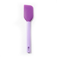 Spatule à gâteau en silicone multicolore résistante à la chaleur, adaptée aux aliments, pour les outils de pâtisserie domestiques