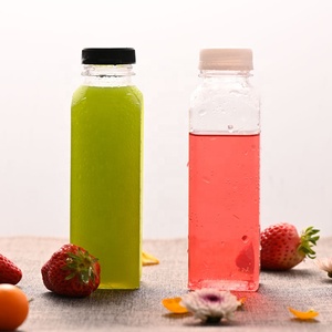 Offre Spéciale – Bouteille Carrée YK Brand <span class=keywords><strong>LYP</strong></span> en PET Écologique avec Bouchon Anti-Effraction pour Boissons Gazeuses, Énergisantes, Fêtes et Dîners - Product Image 4