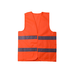 Gilet de <span class=keywords><strong>s</strong></span>écurité industriel réfléchissant routier Aoke ANSI Classe 2 EN ISO 20471 Haute visibilité Tissu tricoté 80g - Product Image 2