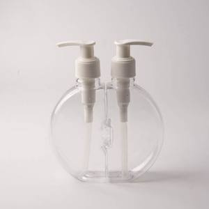 Bouteille de bain PET mère enfant personnalisable avec double paille boîte de gel douche <span class=keywords><strong>vide</strong></span> pour nettoyant pour le visage manipulation de surface mate - Product Image 5