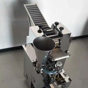 Machine à pâtes automatique 220V pour la fabrication de dumplings, empanadas, galettes, samosas, gyozas, tourtes jamaïcaines, pierogis et rouleaux de printemps, électrique - Product Image 4