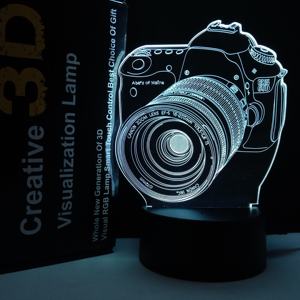 Lámpara Led 3D de <span class=keywords><strong>Batman</strong></span> para vendedores de tienda, Bases de lámpara de noche 3D, multicolor que cambian, Base de lámpara de noche - Product Image 4