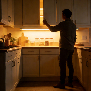 Interruptor Automático <span class=keywords><strong>de</strong></span> 12V/24V para <span class=keywords><strong>Armario</strong></span>, con Sensor Táctil/<span class=keywords><strong>Mano</strong></span>, Regulable, Control <span class=keywords><strong>de</strong></span> Puerta, Cierre Retardado por 30 Segundos - Product Image 6