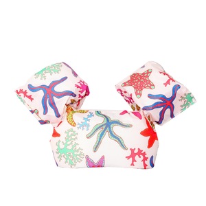 سترة سباحة للأطفال من النيوبرين مع طباعة، سترة نجاة للأطفال، سترة عائمة للسباحة مع حلقات للذراعين للأطفال - Product Image 5