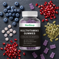 Gommes multivitaminées premium pour hommes pour la santé et la vitalité globales