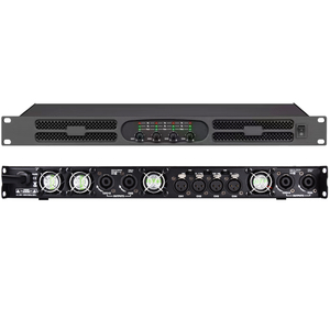 Micwl px10000 10000W 4 kênh kỹ thuật số khuếch đại công suất 19 "rack 1U sân khấu <span class=keywords><strong>DJ</strong></span> karaoke ổ đĩa Loa siêu trầm mic amp 8000 Watts - Product Image 1