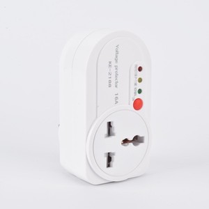 Prise de courant intelligente compacte AC220V réglable 16A universelle 60HZ Protection du réfrigérateur Prise de courant compacte de tension et de courant - Product Image 3