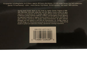 Colección Completa de los Casos de Poirot de <span class=keywords><strong>Agatha</strong></span> Christie, 33 Discos, Venta al por Mayor de Fábrica, Películas en DVD, Series de TV, Dibujos Animados, Región 1, Envío Gratuito - Product Image 4