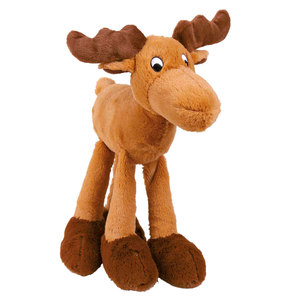 Jouet en peluche renne 30 cm avec son, jouet couineur pour animaux de compagnie - Product Image 1