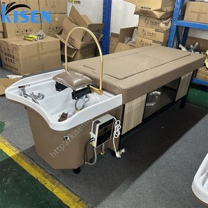 Table de spa capillaire Kisen au design européen, lit de lavage personnalisé pour salon, livraison maritime, prix abordable, tout inclus - Product Image 5