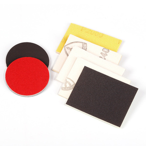 1000 Piezas de Papel de <span class=keywords><strong>Lija</strong></span> de Esponja de una Cara, 5 Pulgadas, 125 mm, Esponja Rosa, Autoadhesiva, de Doble Uso en Seco y Húmedo - Product Image 2
