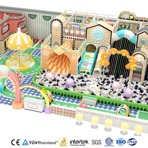 Equipo <span class=keywords><strong>de</strong></span> Juegos para Interiores Certificado por TUV y CE/CPC, Fabricante Chino, Castillo Inflable, Pista Ninja, Piscina <span class=keywords><strong>de</strong></span> Pelotas, Toboganes Metálicos - Product Image 1