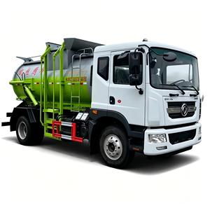 รถบรรทุกขยะครัวเรือน Dongfeng Duolika จากโรงงานโดยตรง ขนาด 5-8 คิว รถเก็บขยะมาตรฐานยูโร 5 - Product Image 5