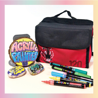 Marqueurs de couleur personnalisés pour graffiti, pointe pinceau permanente, marqueurs de peinture acrylique, stylos pour loisirs créatifs en plastique, ensemble de marqueurs d'art pour emballage