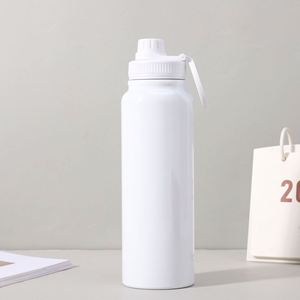 Bouteille isotherme en acier inoxydable à large ouverture de 900 ml (32 oz) la plus vendue avec support pour téléphone pour la rentrée scolaire - Product Image 3