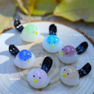 Creativo Mini Soporte para Bolígrafos con Forma de Pájaro, Adorno de Vidrio para Escritorio, Sala de Estar, Hogar, Adorno de Vidrio con Forma de Nube y Pájaro Colorido - Product Image 3