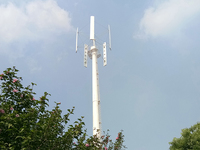 Polonia completo inteligente 3KW 5KW 10KW eje vertical Levitación generador de imán permanente turbina de viento vertical 10kw