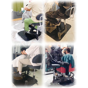 Sillón de Barbería, Silla de Peluquería, Taburete de Trabajo Grande, Giratorio, de Precisión, para Escuela - Product Image 3