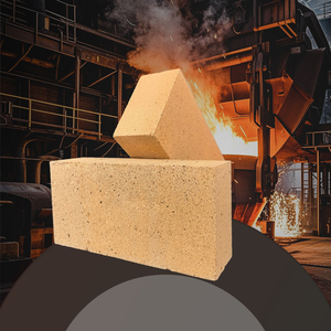 Horno eléctrico de la industria del acero 30-45% Ladrillo de fuego de alúmina SK30/32/34/35 Ladrillo de arcilla refractario para pared de horno - Product Image 1