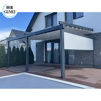 Auvent rétractable motorisé pour extérieur, pergola en PVC, systèmes de pergola, auvent de garage en métal, auvent de patio, toit rétractable