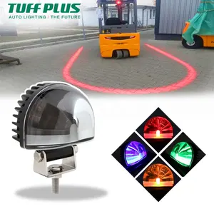 Led Heftruck Licht Tufsteen Plus Veiligheidslicht Voor Vorkheftruck Groen Blauw Kleur Tractor Truck Voertuig Auto Vorkheftruck Waarschuwingslichten