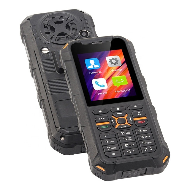 UNIWA F20 2.4 Inch Touch Screen T9 Keypad IP68 Waterproof 4G LTE Handheld Android Rugged PoC GPS/GLONASS/Beidou >50km Range