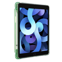 Coque arrière transparente ultra mince en silicone souple avec porte-crayon pour nouvel iPad 10.2 pouces iPad 9 Mini6 Pro 11"