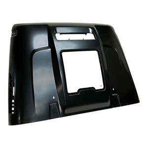 Couvre-capot de voiture de haute qualité pour Jeep Wrangler JK 2007-2017 Accessoires Pièces tout-terrain Acier 4x4 Protection de capot de moteur Capot Bodykit - Product Image 4