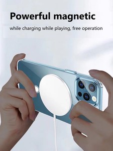 Funda Transparente para Teléfono, Funda Magnética Transparente con Marca Privada, Nueva Funda de Lujo para Samsung <span class=keywords><strong>S22</strong></span> <span class=keywords><strong>Plus</strong></span> <span class=keywords><strong>S22</strong></span> <span class=keywords><strong>Ultra</strong></span> - Product Image 4