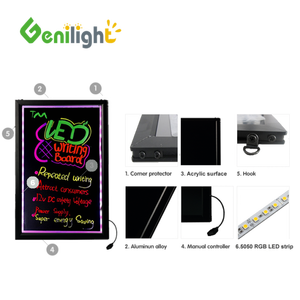 中国工厂出品的高亮度RGB <span class=keywords><strong>LED</strong></span>书写板 - Product Image 5