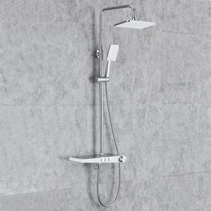 Ensemble <span class=keywords><strong>de</strong></span> rideaux <span class=keywords><strong>de</strong></span> <span class=keywords><strong>douche</strong></span> en acier inoxydable à montage mural <span class=keywords><strong>noir</strong></span> pour toilettes Hotel Home - Product Image 4