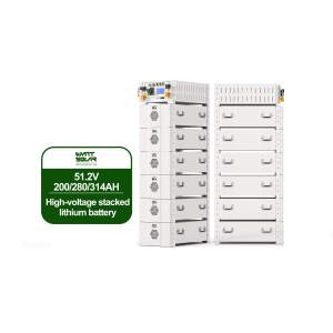 <span class=keywords><strong>Watt</strong></span> Solar 241kwh Solution de batterie haute tension pour rack empilable à cycle profond supportant 15 unités en parallèle Batterie haute tension ESS - Product Image 1