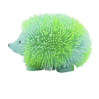 Jouet anti-stress en forme de petit hérisson en deux couleurs pour enfants, jouets à presser