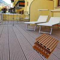 Sistema de cubierta de techo plano WPC de madera compuesta duradera Panel de piso WPC para uso exterior almacenes escuelas gimnasios decoración de madera