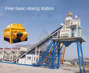 Chine Portable de haute qualité 60m3/h petites usines de mélange de béton prêtes à l'emploi à vendre - Product Image 5