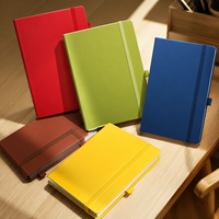 Carnet de notes de couleur unie à couverture rigide pour cadeaux de salon professionnel, idéal pour la satisfaction des clients, fabrication en usine